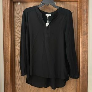 Flowy long back blouse